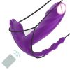 Convenient clitoral stimulation wearable waterproof silicone dildo massage late-night companion masturbation device